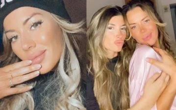 Romance confirmado: Karina Jelinek mostró que la une de ahora en más y para siempre a Flor Parisse