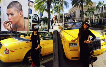 Qué es de la vida de Mariana de Melo, la vedette que volvió de la muerte y hoy es una "princesa" millonaria