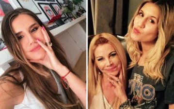 Mica Tinelli mostró el altar que construyó para rezar por la salud de Soledad Aquino