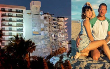 Que estaban haciendo Nico Vázquez y Gimena Accardi en Miami al momento que se derrumbó el edificio donde se alojaban