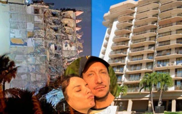 Así era el departamento donde vivían Nico Vázquez y Gimena Accardi que se cayó en Miami: todas las fotos