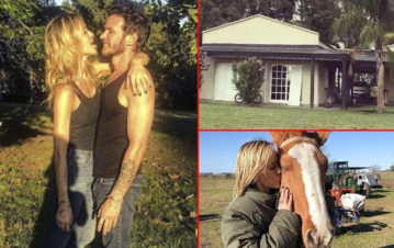 Las fotos del campo súper vip de Emanuel Ortega en el que forjaron el amor con Julieta Prandi