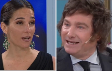 La pregunta incómoda y al hueso de Juana Viale a Javier Milei