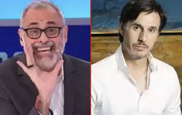 El palazo de Jorge Rial a Roberto García Moritán porque todos lo llaman "El marido de Pampita"