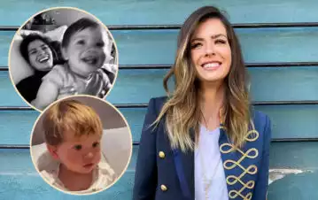 ¡Rompecorazones! La tierna foto de Amancio que publicó La China Suárez a pocas horas del nacimiento de Ana, la hija de Pampita