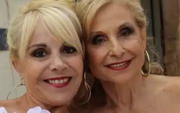 El dolor de Claudia Villafañe y Gianinna Maradona por la muerte de una de sus mejores amigas