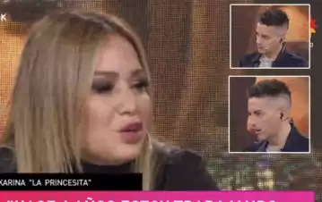 La nota más tensa del año: Karina La Princesita y Angel de Brito se dijeron de todo cara a cara