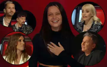 La emoción de los jurados de La Voz ante la interpretación de una joven cantante