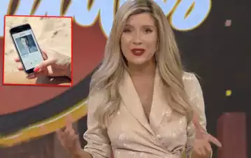 ¿Exageró? Con qué famoso súper hermoso comparó Laurita Fernández al marido de Luis Novaresio