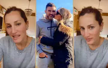 ¡Lo dijo! Mica Viciconte afrontó los rumores de embarazo con Fabián Cubero