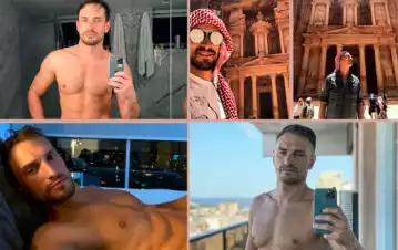 ¡Un fuego! Las fotos prohibidas de Nicolás Mart, el novio de Marley