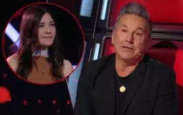 Ricardo Montaner se quebró en La Voz Argentina al escuchar cantar a una participante venezolana