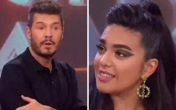 Marcelo Tinelli mandó al frente a Ángela Leiva en Showmatch: "Usted está saliendo con..."