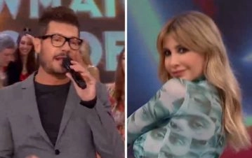Marcelo Tinelli se deslumbró con el look de Guillermina Valdés y prometió casamiento