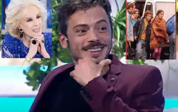 Tomás Fonzi reveló el papelón que hizo con Mirtha Legrand en sus días de novio con Juana Viale