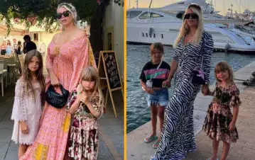 ¡De lujo! Cómo son las exclusivas carteras de $30.000 que usan las hijas de Wanda Nara