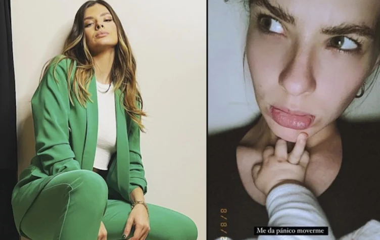 La China Suárez pasó una noche de terror