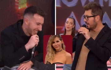 Marcelo Tinelli se enojó con Martín Salwe por piropear a Guillermina Valdés