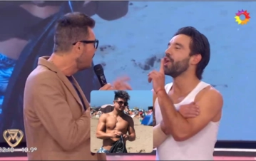 Cachete Sierra se puso celoso al ver las fotos del ex novio de Fiorella Giménez