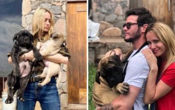 ¡Muy tiernos! Julieta Prandi y Emanuel Ortega mostraron las hermosas mascotas que sumaron a su familia