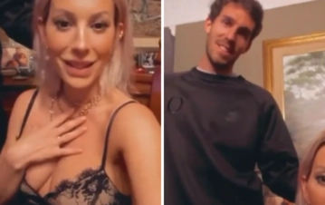 Por qué se frustró la primera salida de Noelia Marzol y su marido a dos meses de ser padres