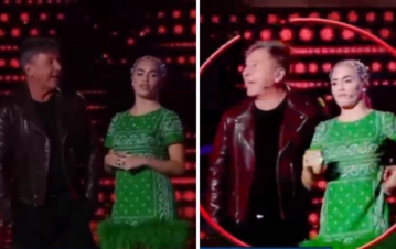 El polémico gesto de Ricardo Montaner en La Voz que enojó a Lali Espósito