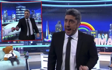 El tremendo enojo de Jey Mammón con la producción en pleno aire