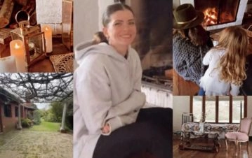 Las últimas fotos de la “Casa maldita” que la China Suárez y Benjamín Vicuña compraron antes de separarse