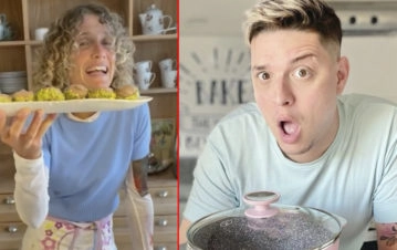¡Una vergüenza! Damián De Bake Off atacó a Maru Botana por unos macarons: "Que alguien le saque el título"