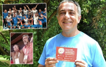 La tremenda historia de vida de José Montesano, el relator de voley que nos emociona a todos