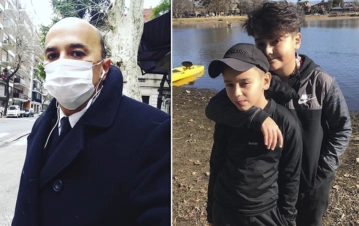 En medio de su separación, Pablo Layus fue a visitar a sus hijos a Córdoba y lanzó una poderosa reflexión