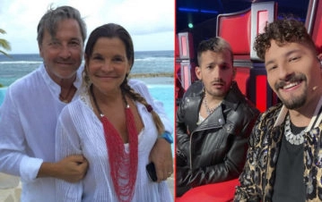 Ricardo Montaner publicó una foto de su esposa Marlene en la ducha y Mau y Ricky, sus hijos, reaccionaron con todo