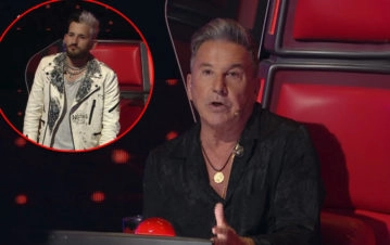 El reto de Ricardo Montaner a su hijo Ricky en La Voz por un consejo a un participante