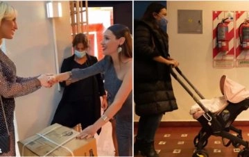 Qué hizo Pampita con el regalo super costoso que Vicky Xipolitakis le dio para su hija