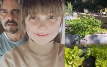 Araceli González mostró la espectacular huerta que tiene en su casa del country