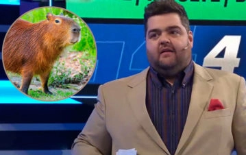 Darío Barassi contó el terrible episodio que vivió con un carpincho que entró en su casa