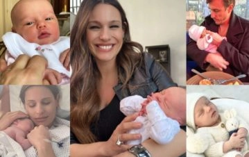 ¡Mini modelo! El álbum de fotos de Ana, la hija de Pampita, a 14 días de su nacimiento