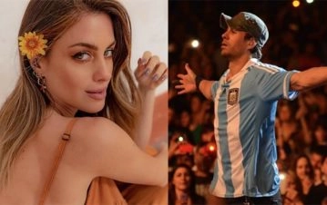 Agustina Casanova recordó cómo fue su noche de “amor” con Enrique Iglesias