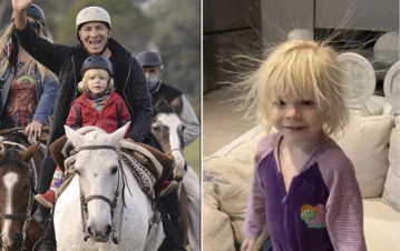 El divertido cambio de look que sufrió Dionisio, el hijo de Flavio Mendoza, por la estática: “¿Por qué se te pega la lana en la cabeza?"