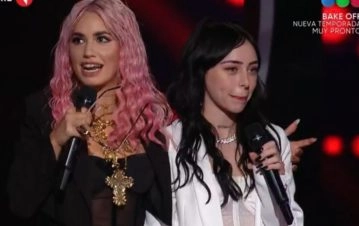 Cómo fue el espectacular show de Lali y Nicki Nicole en La Voz