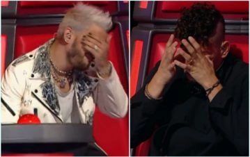 Mau y Ricky Montaner se quebraron en La Voz tras tomar una difícil decisión