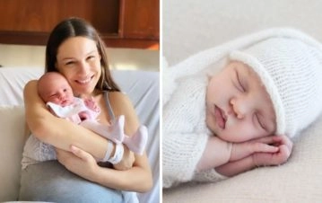 ¡Hermosa! Pampita compartió la primera producción de fotos de Ana