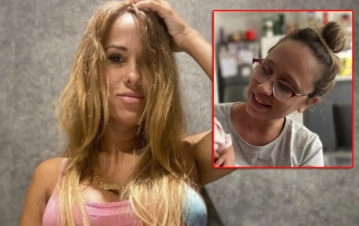 La hermana de Barby Silenzi estalló por el bautismo de la hija de El Polaco en medio de la grave enfermedad de su mamá