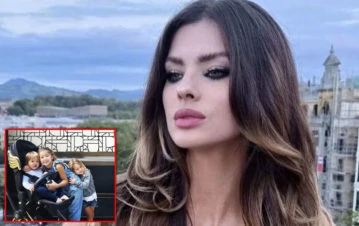 Cuánto cuesta el lujoso cochecito que usa la China Suárez para pasear a su hijo en Madrid