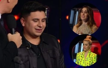 El emotivo y descontrolado llanto del jurado de La Voz al ver que Francisco Benítez se convirtió en finalista