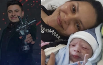 ¡Doble felicidad! Francisco Benitez fue papá un día después de ganar La Voz Argentina: nació Ciro, su primer hijo