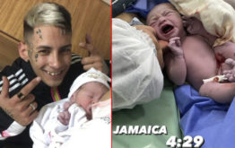 L-Gante fue papá: nació Jamaica, su primera hija