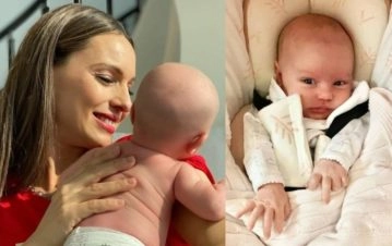 ¡Es un Angel! La fotos que Pampita le hizo a su hijita Ana durmiendo que "son lo más lindo del mundo"