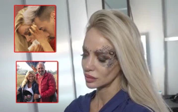 Luciana Salazar lloró sin consuelo por el marido de Ana Rosenfeld: "Estamos esperando un milagro"