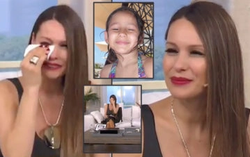 El desgarrador llanto de Pampita en el noveno aniversario de la muerte de su hija Blanca